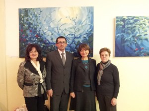 Članovi hrvatskog izaslanstva u Odboru regija i autorica (druga s desna)