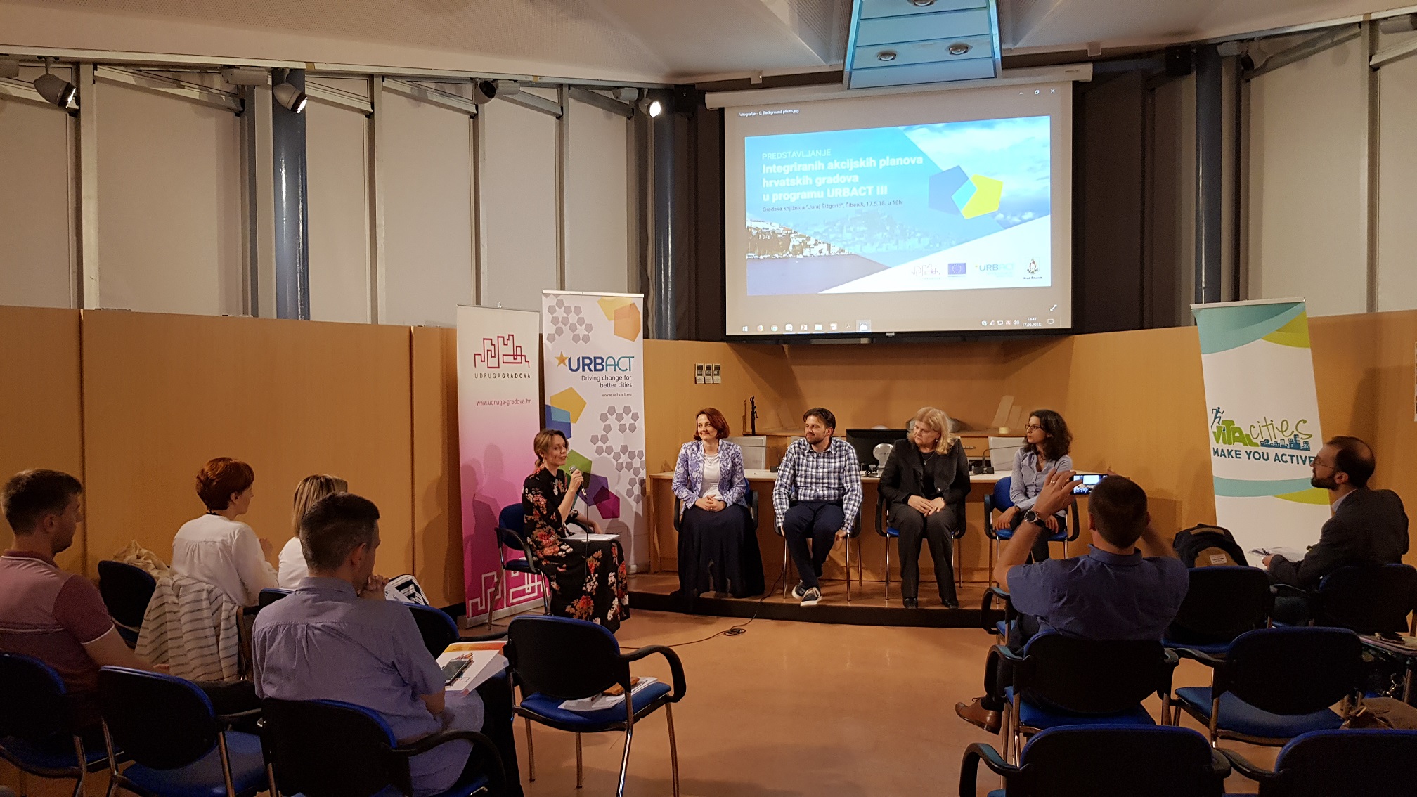 Iskustva i rezultati hrvatskih gradova u programu URBACT III predstavljeni u Šibeniku