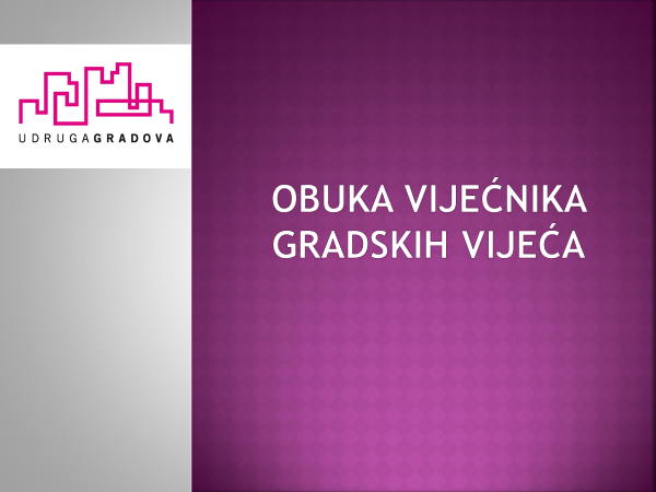 Obuke vijećnika gradskih vijeća idu prema planu