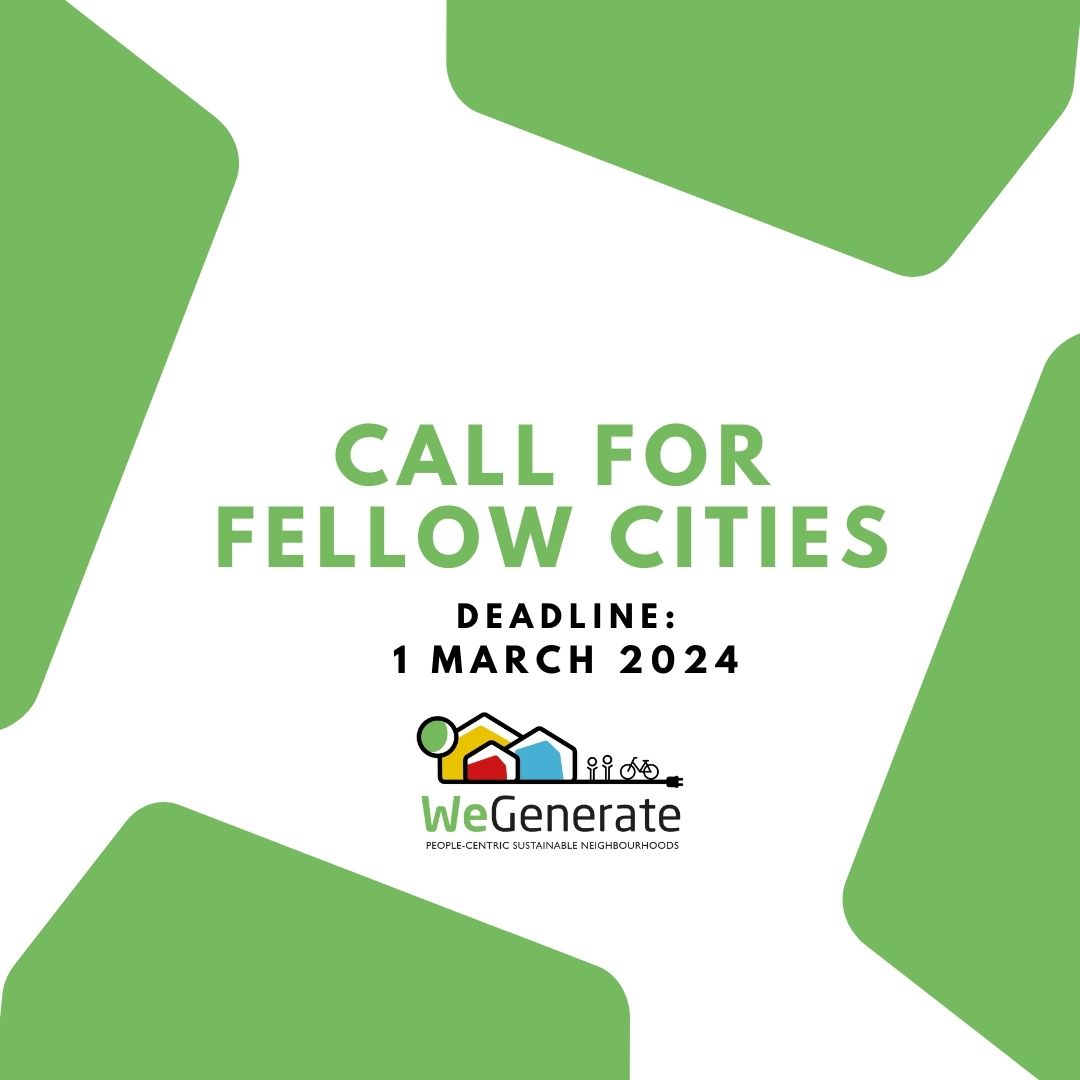 Poziv za sudjelovanje u projektu WeGenerate na prijenosu inovacija za urbanu regeneraciju