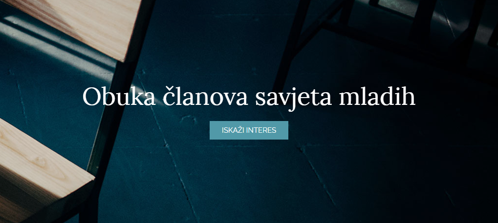 U 2016. godini provedeno 17 Obuka članova savjeta mladih