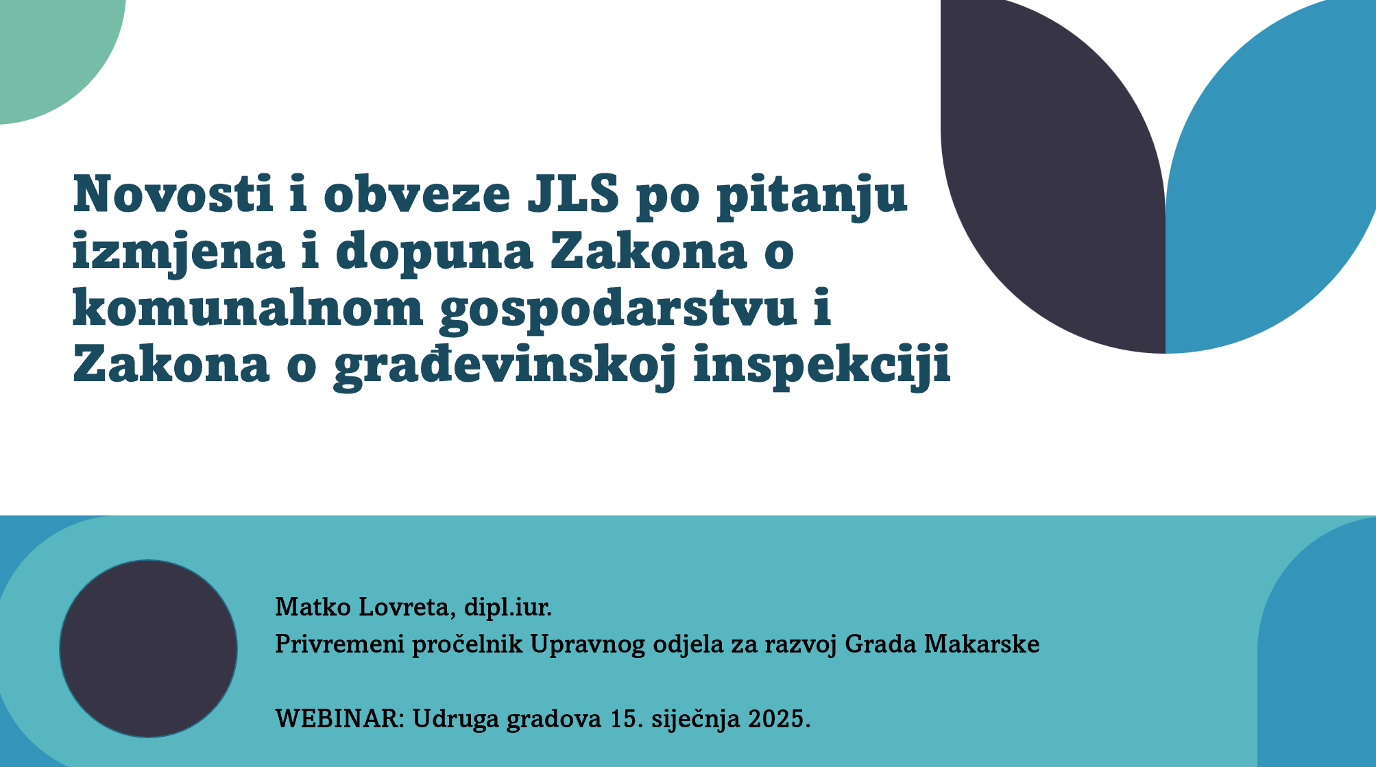 Novosti i obveze JLS po pitanju izmjena i dopuna Zakona o komunalnom gospodarstvu i Zakona o građevinskoj inspekciji – odgovori na najčešća pitanja
