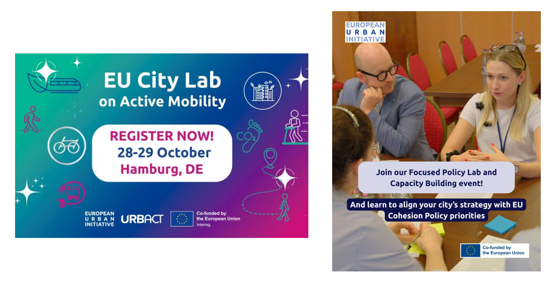 Aktivnosti Europske urbane inicijative (EUI) i URBACT-a za jačanje kapaciteta