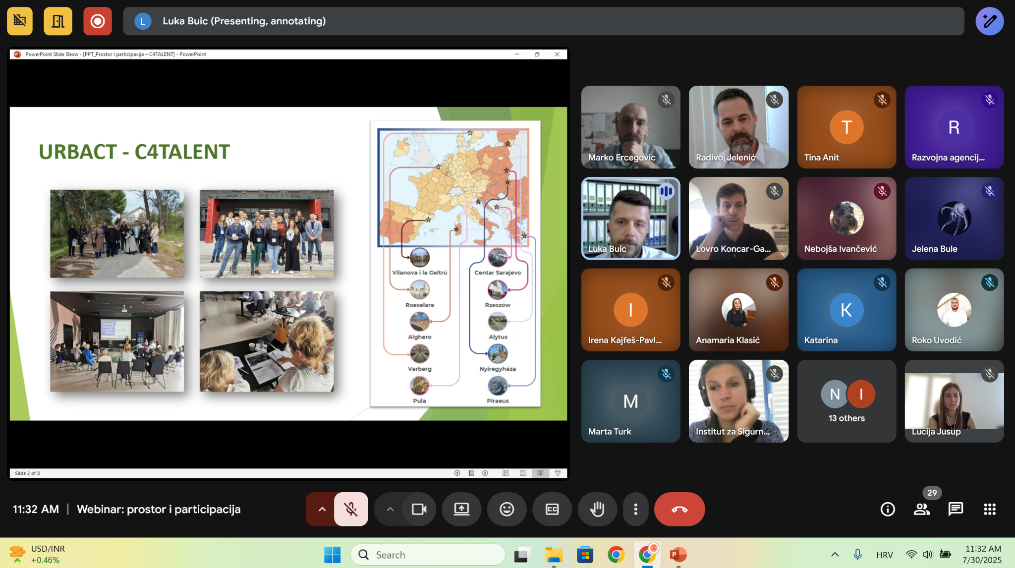 Održan webinar: Prostor i participacija – iskustva Grada Pule i platforme City Layers
