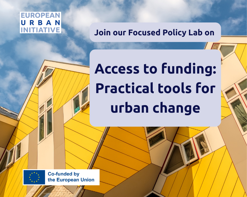 Focused Policy Lab u Rotterdamu na temu „Pristup financiranju“