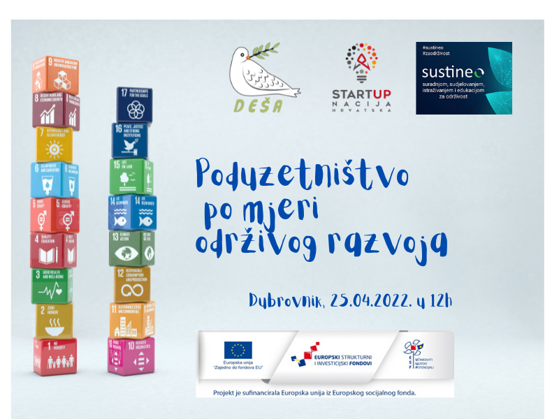 Poziv na panel raspravu Poduzetništvo po mjeri održivog razvoja