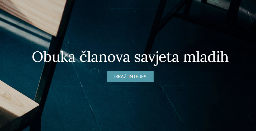 Novi ciklus Obuka za članove savjeta mladih počinje 14. listopada