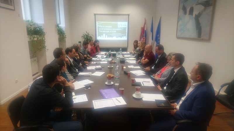 Sastanak hrvatskih gradova i francuskih predstavnika na temu solidarne i društvene ekonomije