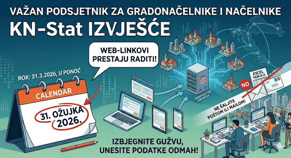 Istječe rok za predaju izvješća KN-Stat